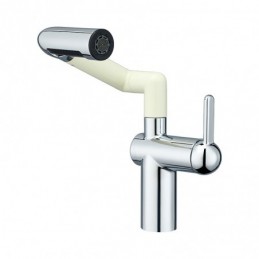 Basin Mixer Tap in White...