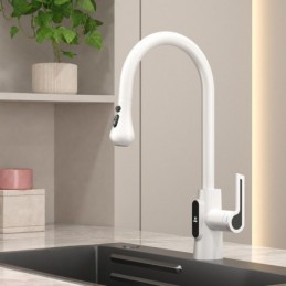 Kitchen Mixer Tap in White...